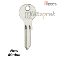 Mieszkaniowy 114 - klucz surowy mosiężny - New Medos